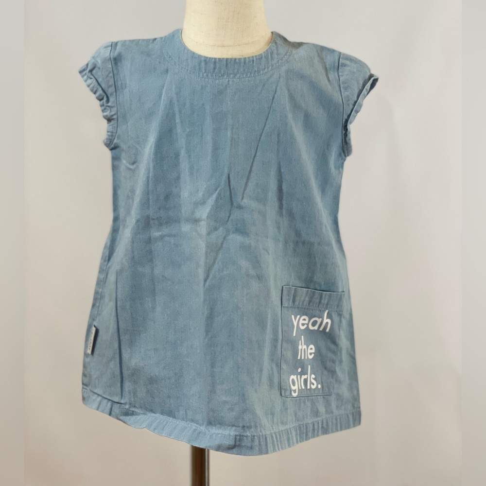 Blue dress Tiny Tribe 12 mo